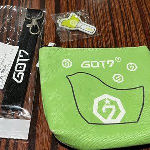 Kpop GOT7 Keychains & Pouch